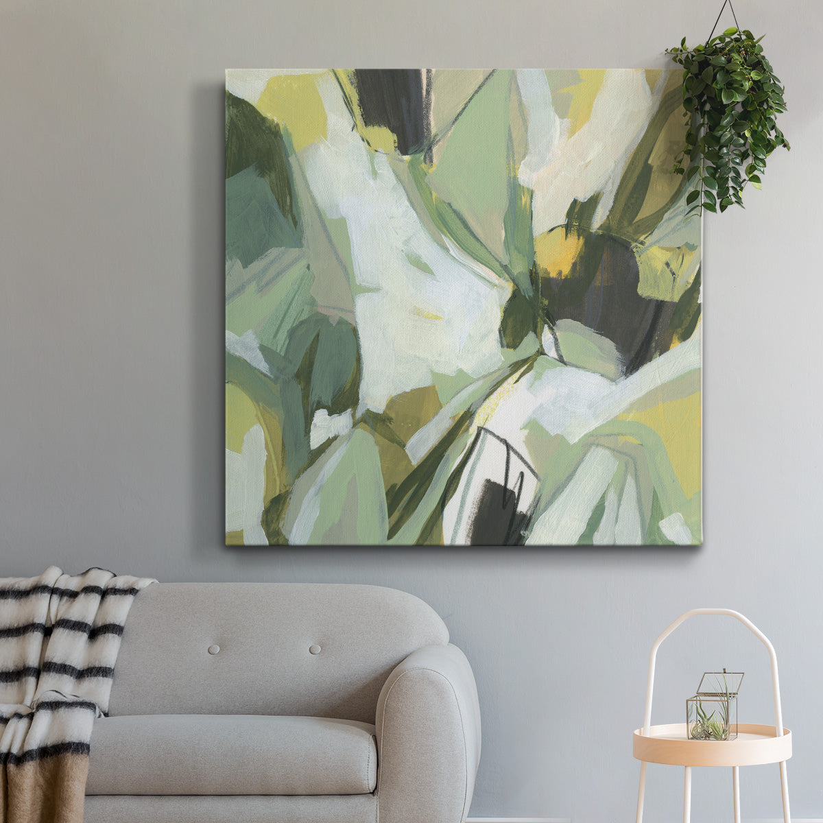 Electric Lichen I-Premium Gallery Wrapped Canvas - Ready to Hang