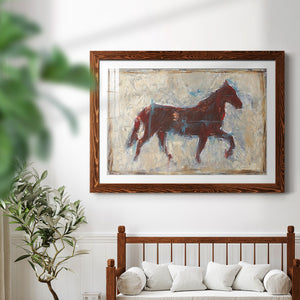 Iron Equine II-Premium Framed Print - Ready to Hang