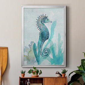 Seahorse I Premium Framed Print - Ready to Hang