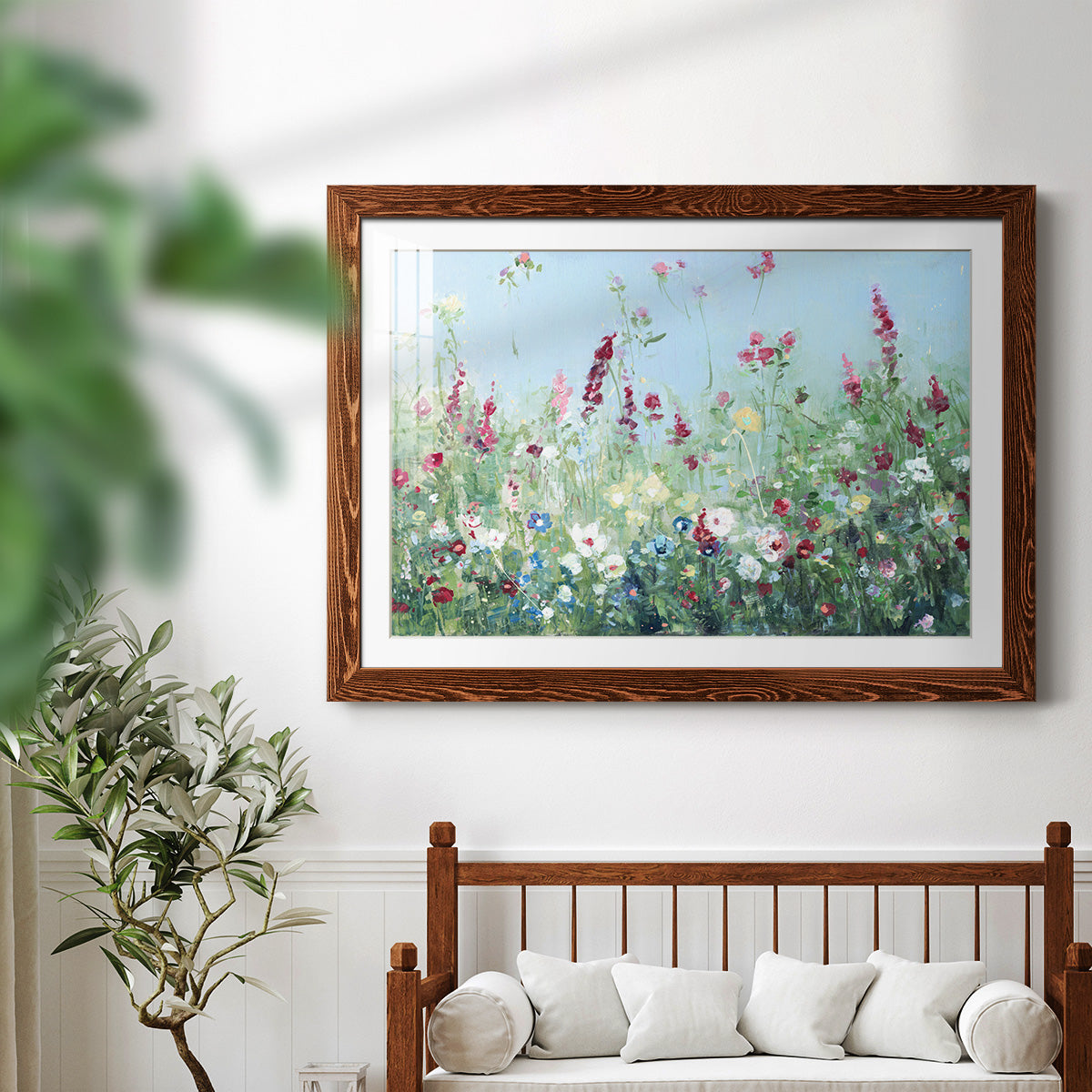 Sweet Summer Meadow-Premium Framed Print - Ready to Hang