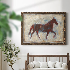 Iron Equine II-Premium Framed Canvas - Ready to Hang