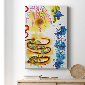 Flower Power I Premium Gallery Wrapped Canvas - Ready to Hang