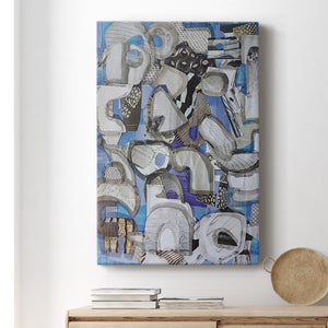Mediterranean Port I Premium Gallery Wrapped Canvas - Ready to Hang
