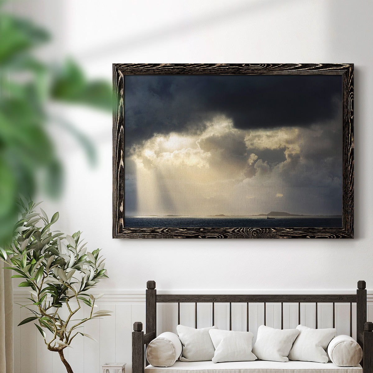 Rays of Light-Premium Framed Canvas - Ready to Hang