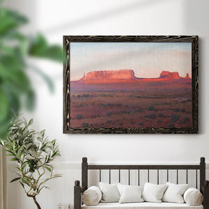 Red Rocks at Dusk I-Premium Framed Canvas - Ready to Hang