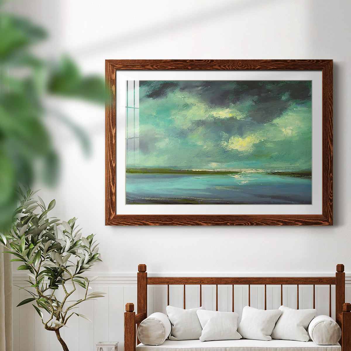 Lagoon-Premium Framed Print - Ready to Hang