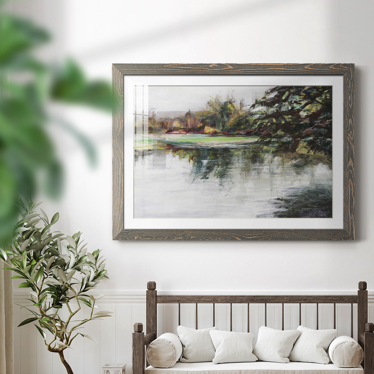 Upon Reflection-Premium Framed Print - Ready to Hang