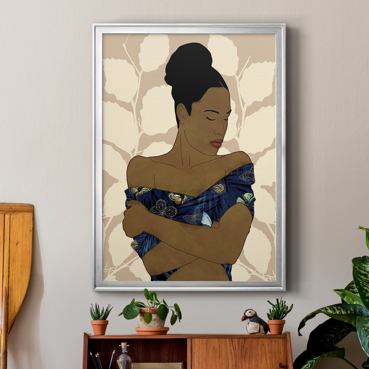 Ethnic Beauty II Premium Framed Print - Ready to Hang