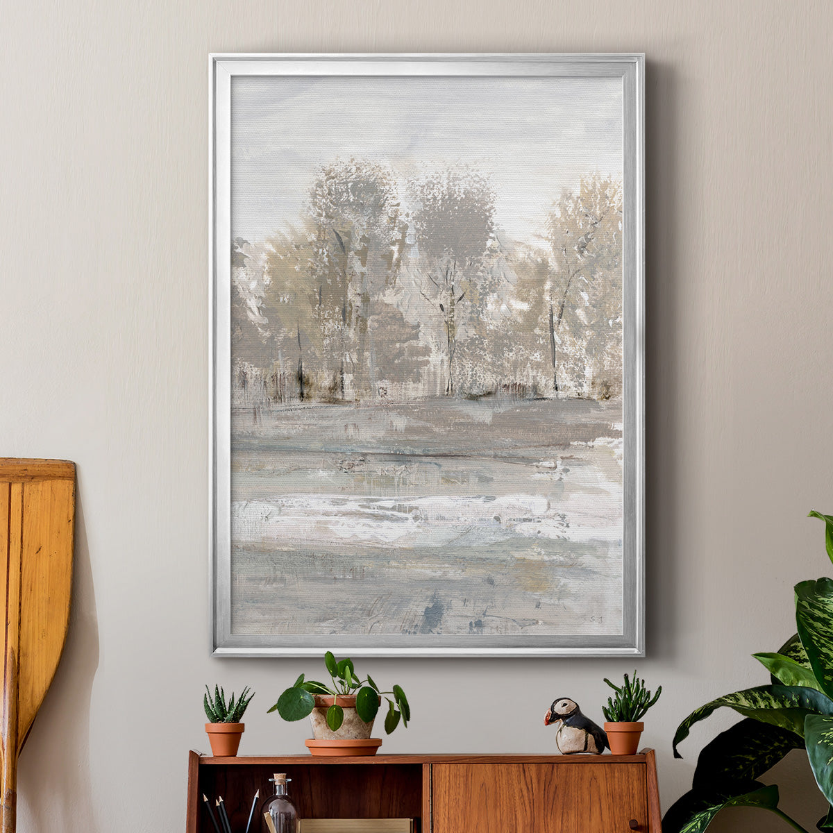 Meadow's Edge I Premium Framed Print - Ready to Hang