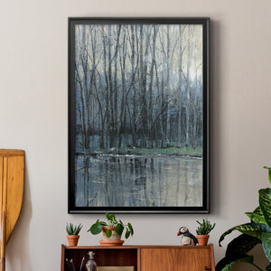 Morning Drizzle I Premium Framed Print - Ready to Hang