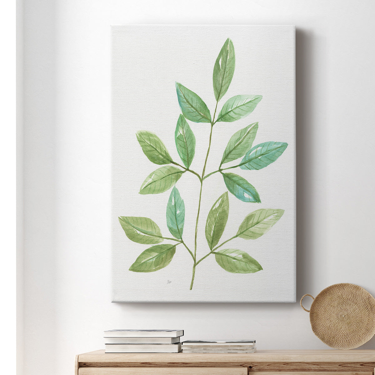 Spring Greens III Premium Gallery Wrapped Canvas - Ready to Hang