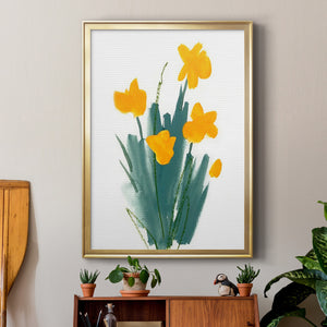 Daffodil Bunch II Premium Framed Print - Ready to Hang