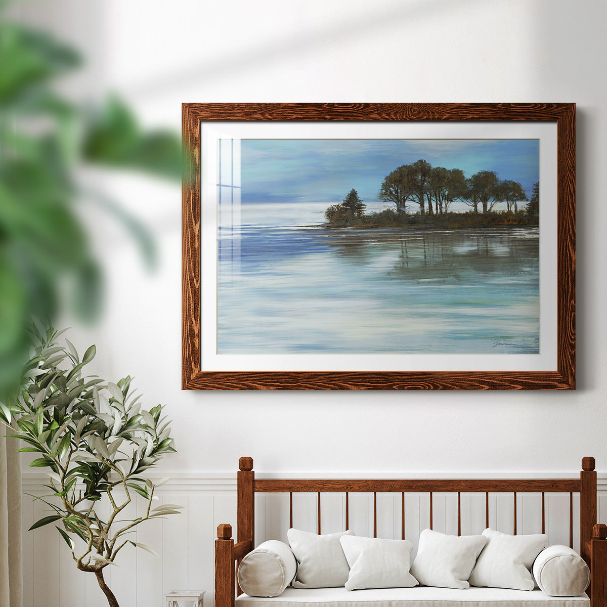 Setting The Mood-Premium Framed Print - Ready to Hang
