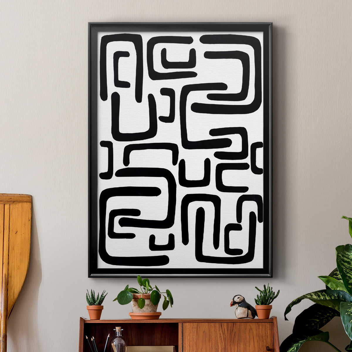 Shuffle II Premium Framed Print - Ready to Hang