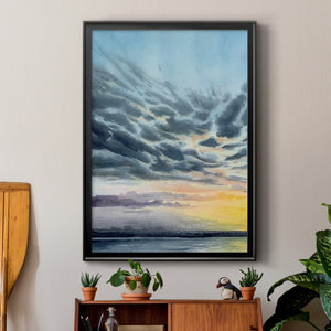 Anastasia Island Sunset I Premium Framed Print - Ready to Hang