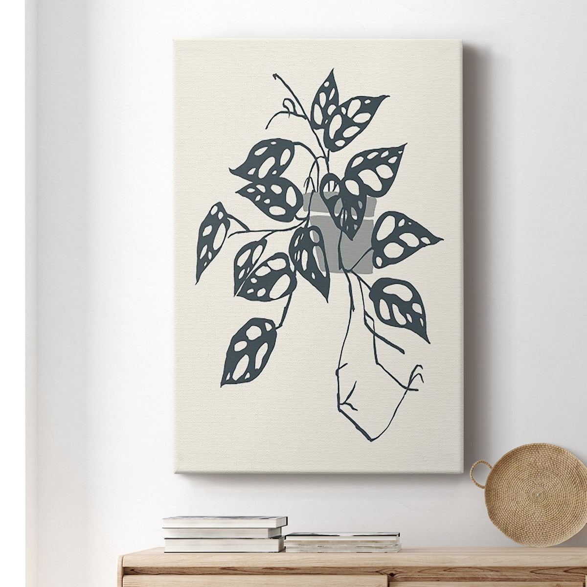 Growing Leaves III Premium Gallery Wrapped Canvas - Ready to Hang