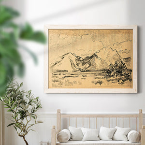 Hatched Horizon II-Premium Framed Canvas - Ready to Hang