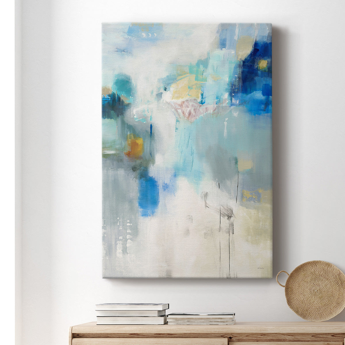 Celeste Motion I Premium Gallery Wrapped Canvas - Ready to Hang