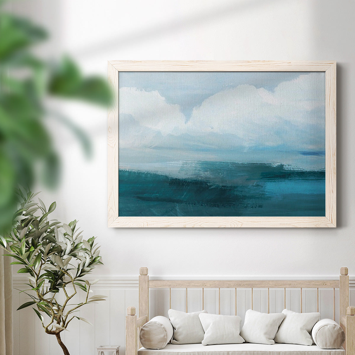 Azure Rising I-Premium Framed Canvas - Ready to Hang