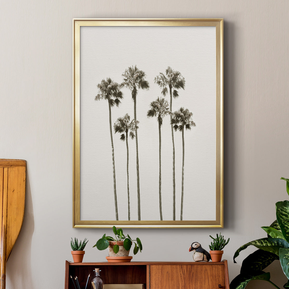 Palm Getaway Premium Framed Print - Ready to Hang