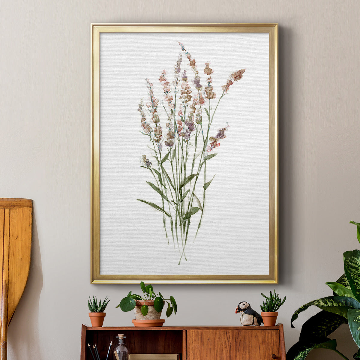 Dainty Botanical II Premium Framed Print - Ready to Hang