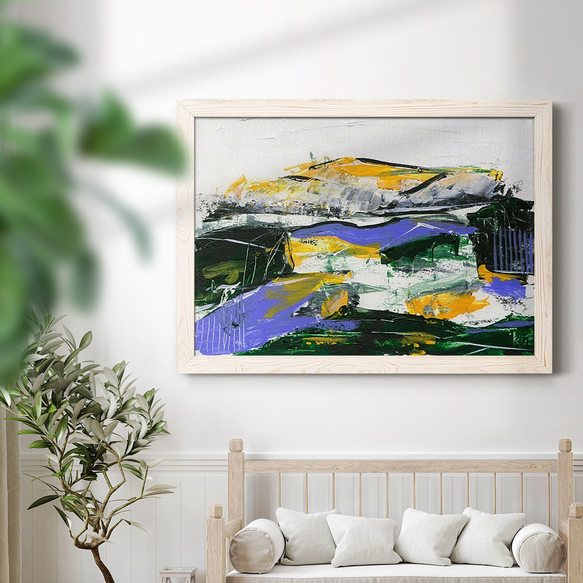 Silent Mountain I-Premium Framed Canvas - Ready to Hang