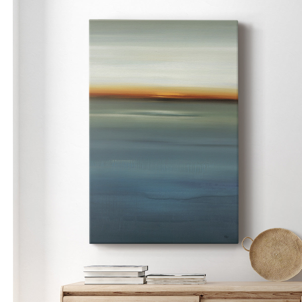 Beside the Blue I Premium Gallery Wrapped Canvas - Ready to Hang