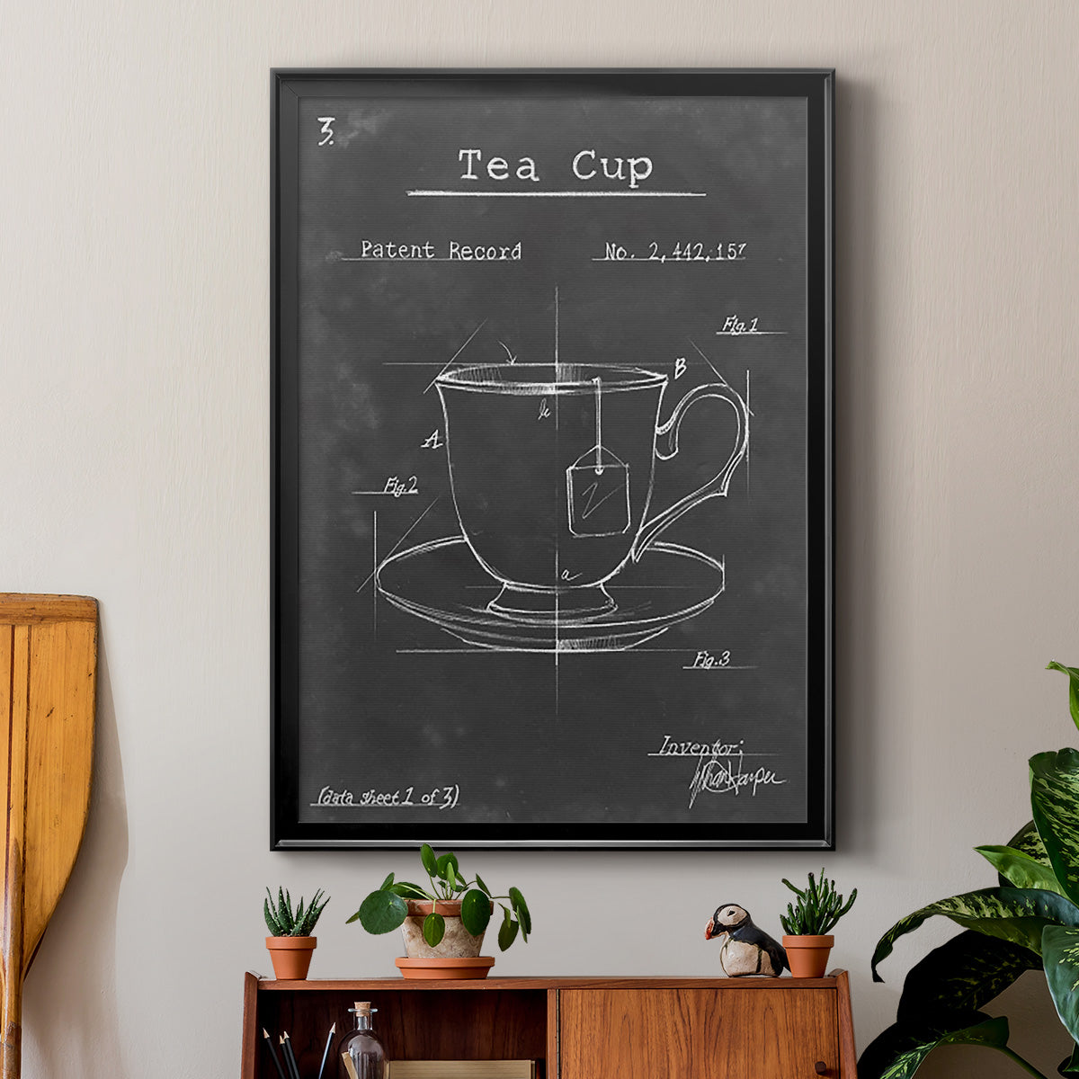 Morning Routine I Premium Framed Print - Ready to Hang