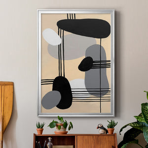 Interconnected Shapes II Premium Framed Print - Ready to Hang