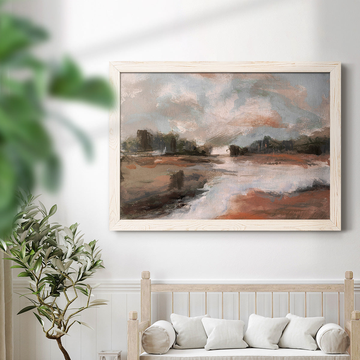 South Pond-Premium Framed Canvas - Ready to Hang