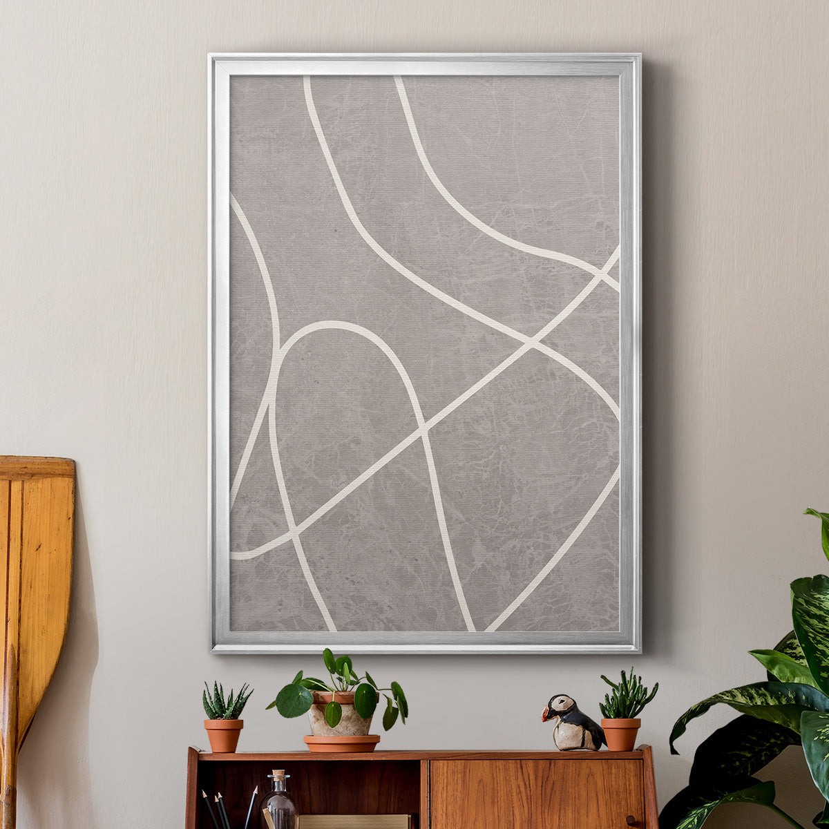 Fissures I Premium Framed Print - Ready to Hang
