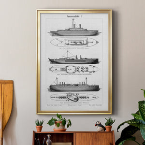 Industrial Ship Premium Framed Print - Ready to Hang