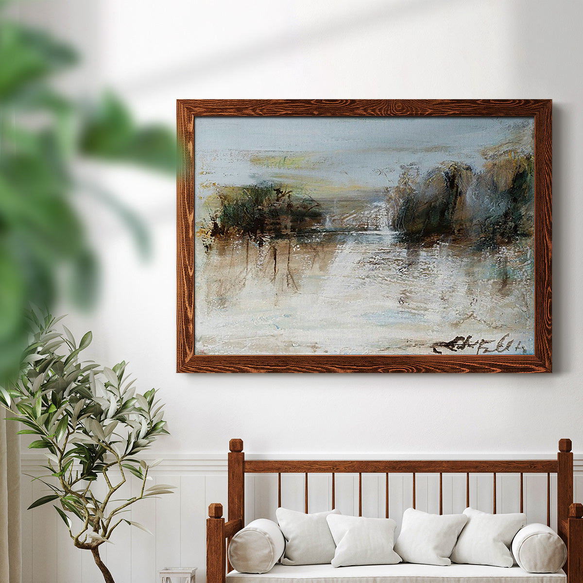 Wintery Horizon I-Premium Framed Canvas - Ready to Hang