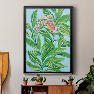 Tropical Shell Ginger I Premium Framed Print - Ready to Hang