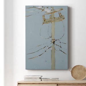 Wires V Premium Gallery Wrapped Canvas - Ready to Hang