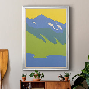 Bright Glacial Lake I Premium Framed Print - Ready to Hang