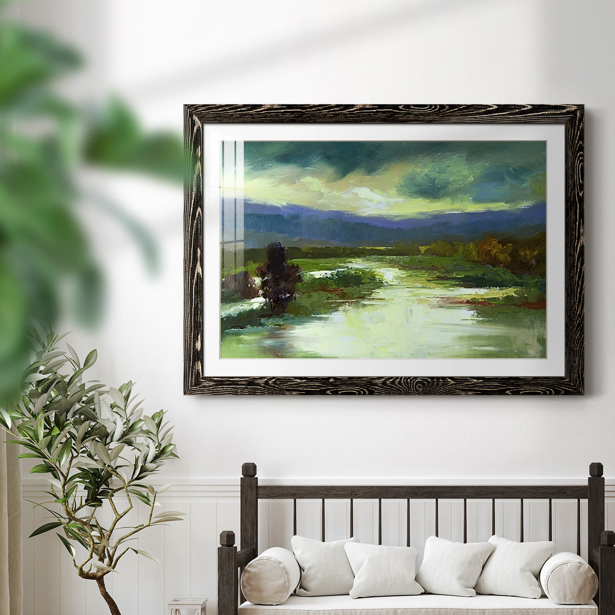 Mountain Meadow-Premium Framed Print - Ready to Hang