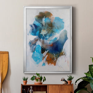 Misty Blue II Premium Framed Print - Ready to Hang