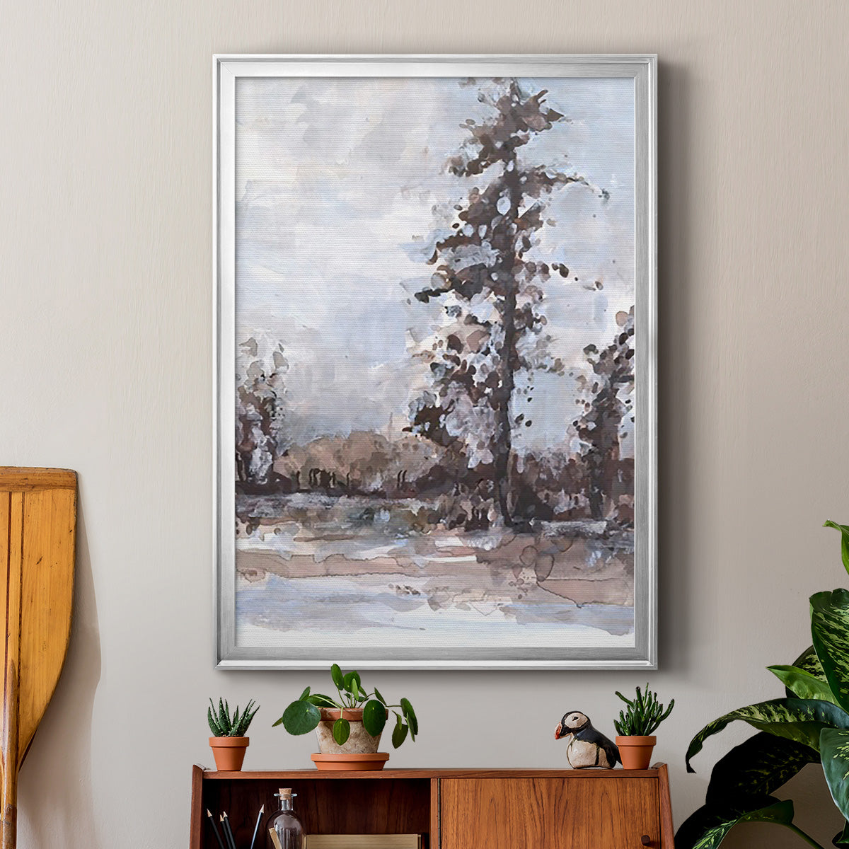 Vintage Tree Moment II Premium Framed Print - Ready to Hang