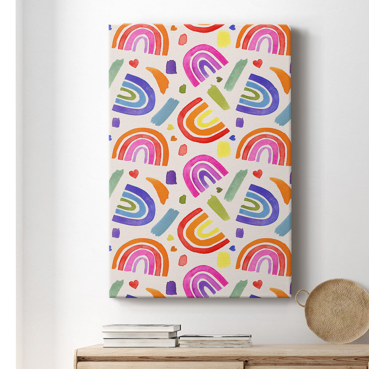 Love Loudly Collection E Premium Gallery Wrapped Canvas - Ready to Hang