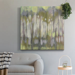 Stained Glass Trees I-Premium Gallery Wrapped Canvas - Ready to Hang