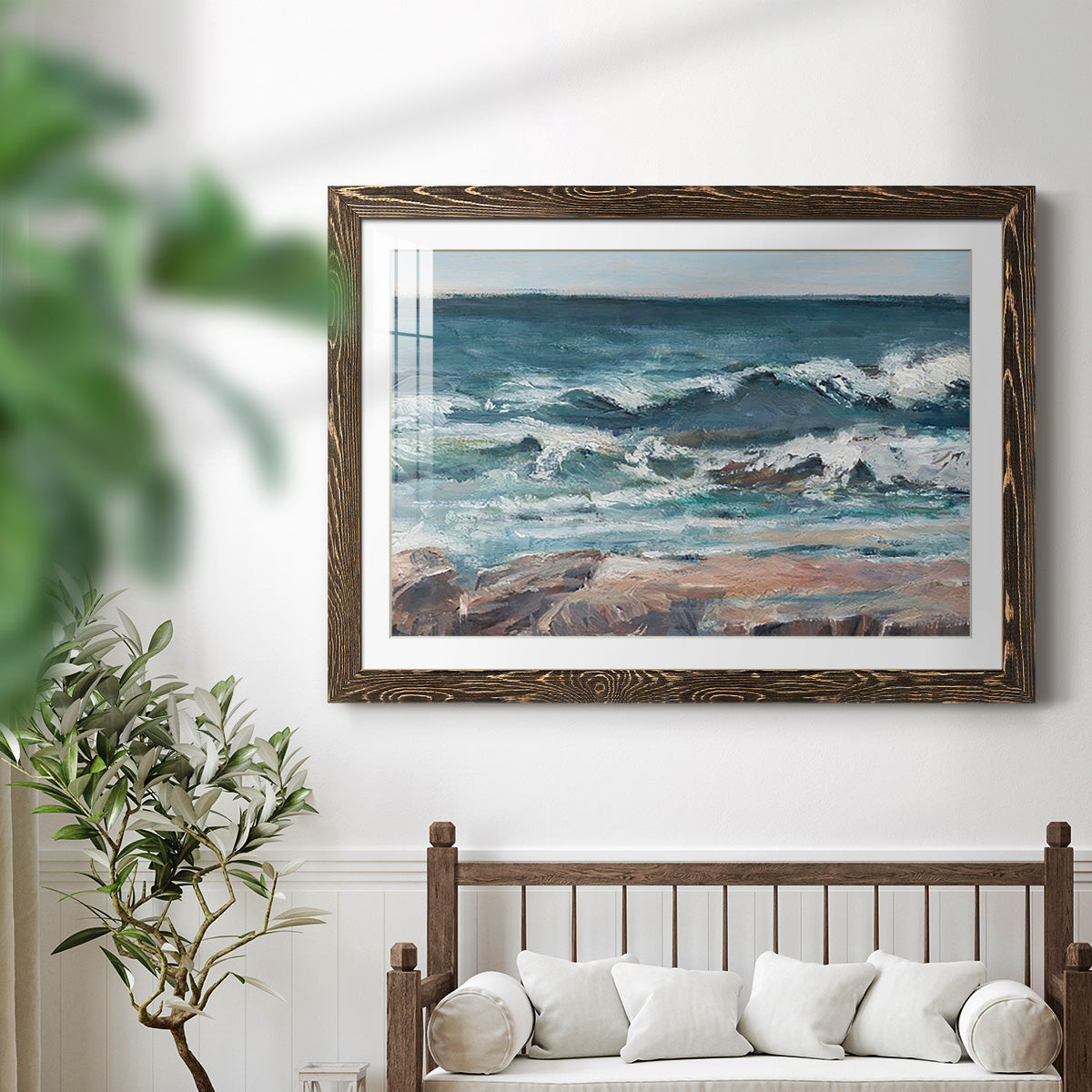 Ocean Breakers II-Premium Framed Print - Ready to Hang