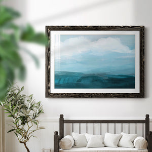 Azure Rising II-Premium Framed Print - Ready to Hang