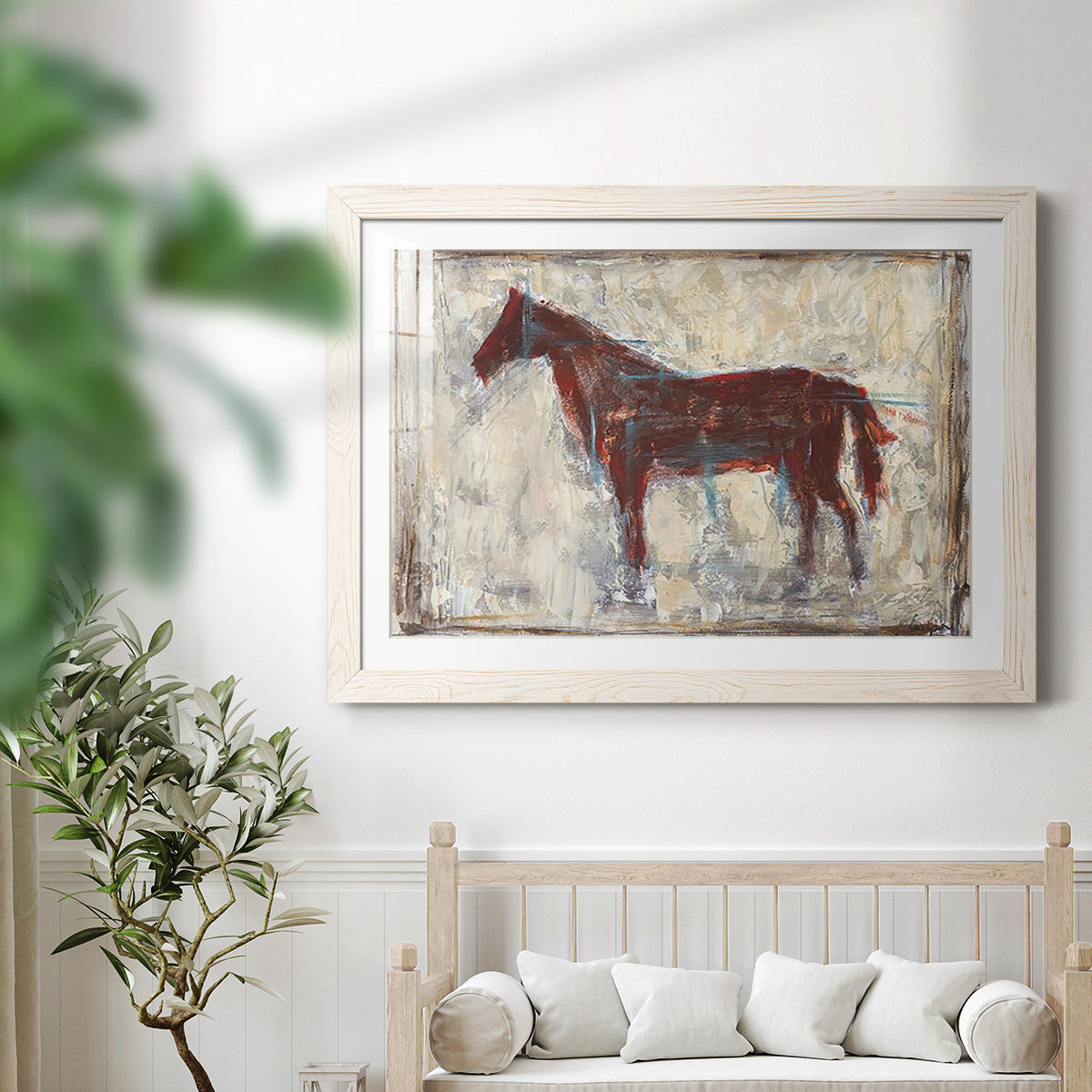 Iron Equine I-Premium Framed Print - Ready to Hang