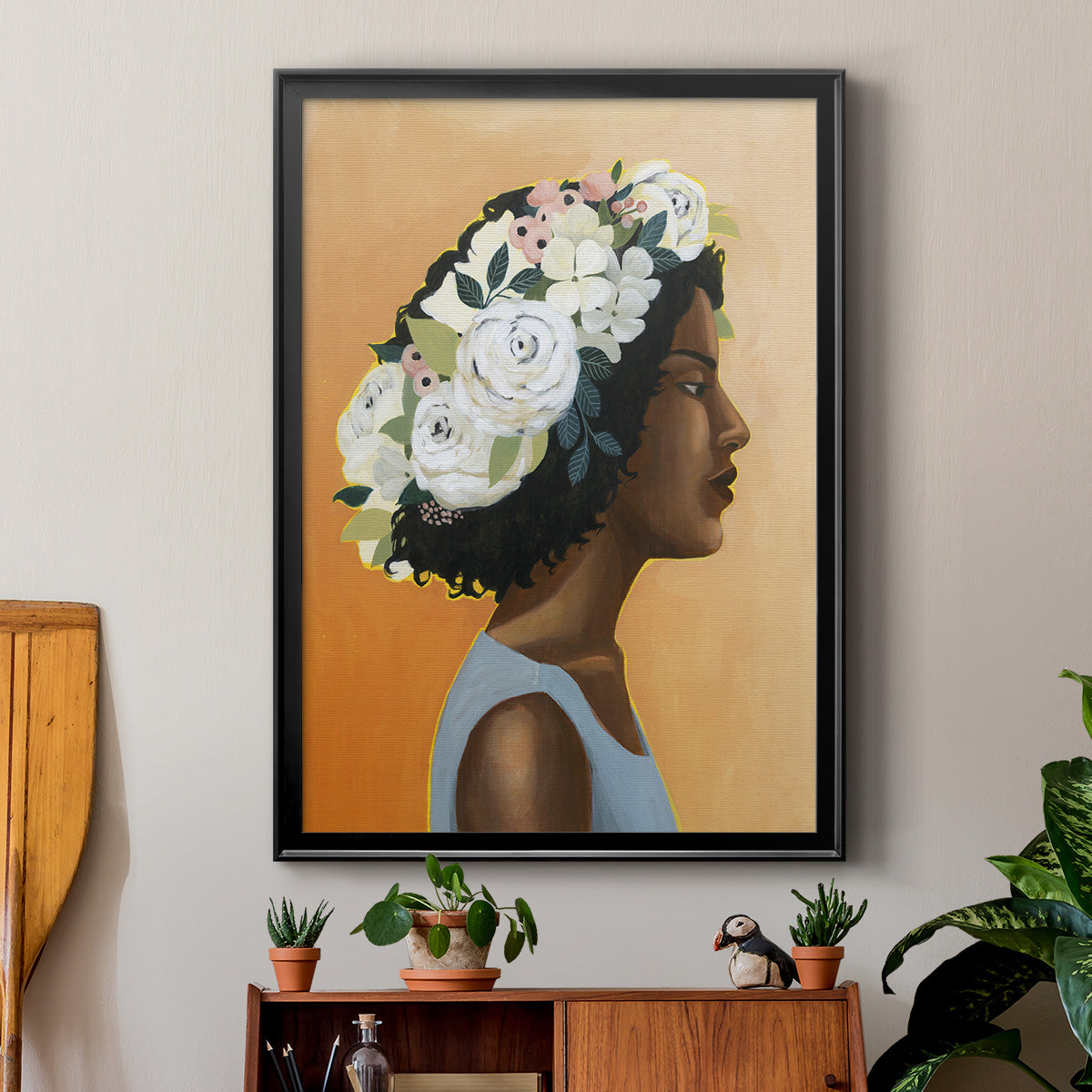 Modern Laurel I Premium Framed Print - Ready to Hang