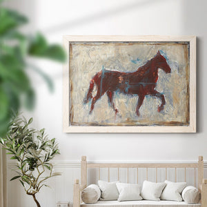 Iron Equine II-Premium Framed Canvas - Ready to Hang