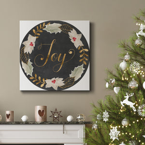 Gilded Christmas Collection C-Premium Gallery Wrapped Canvas - Ready to Hang