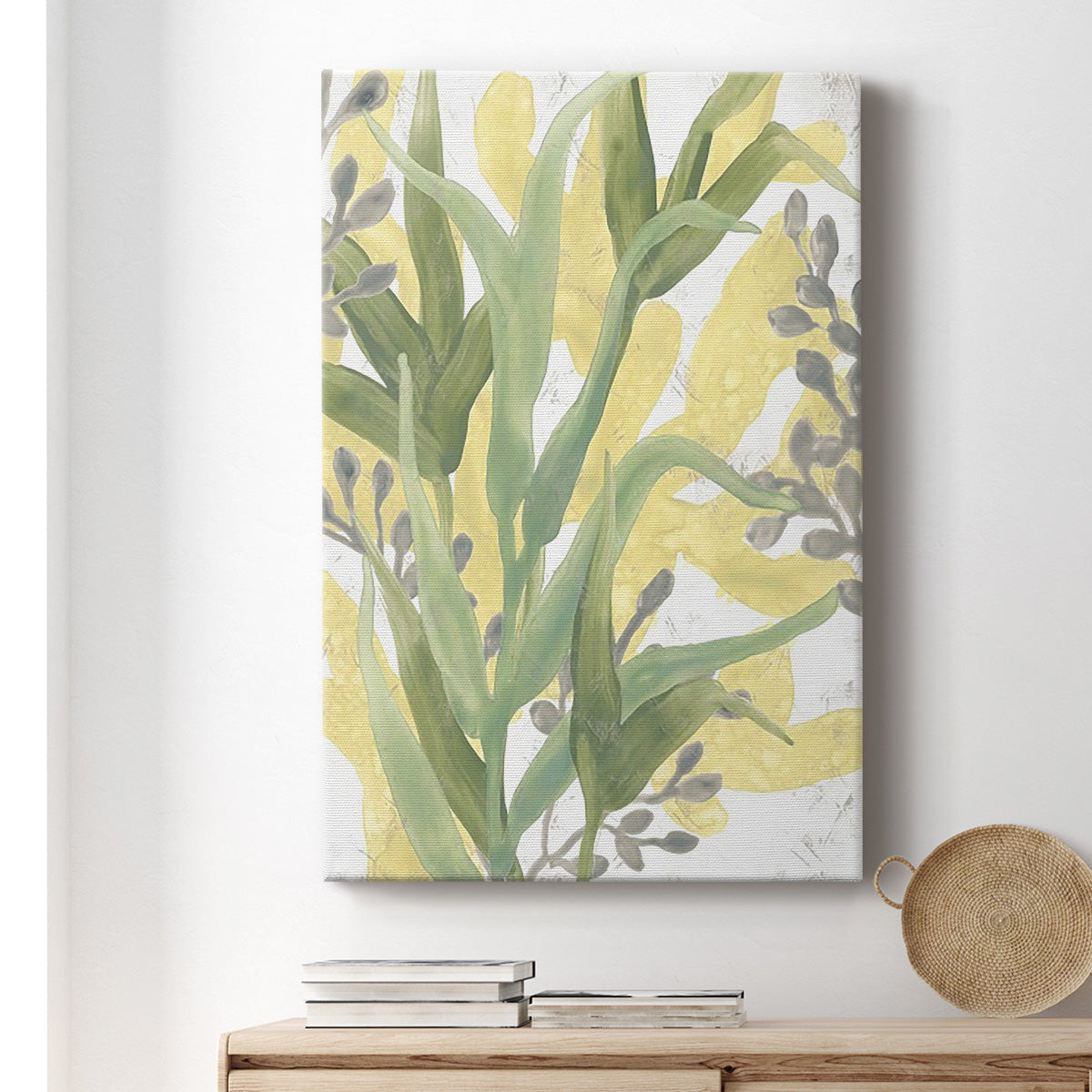 Sea Grass Fresco II Premium Gallery Wrapped Canvas - Ready to Hang