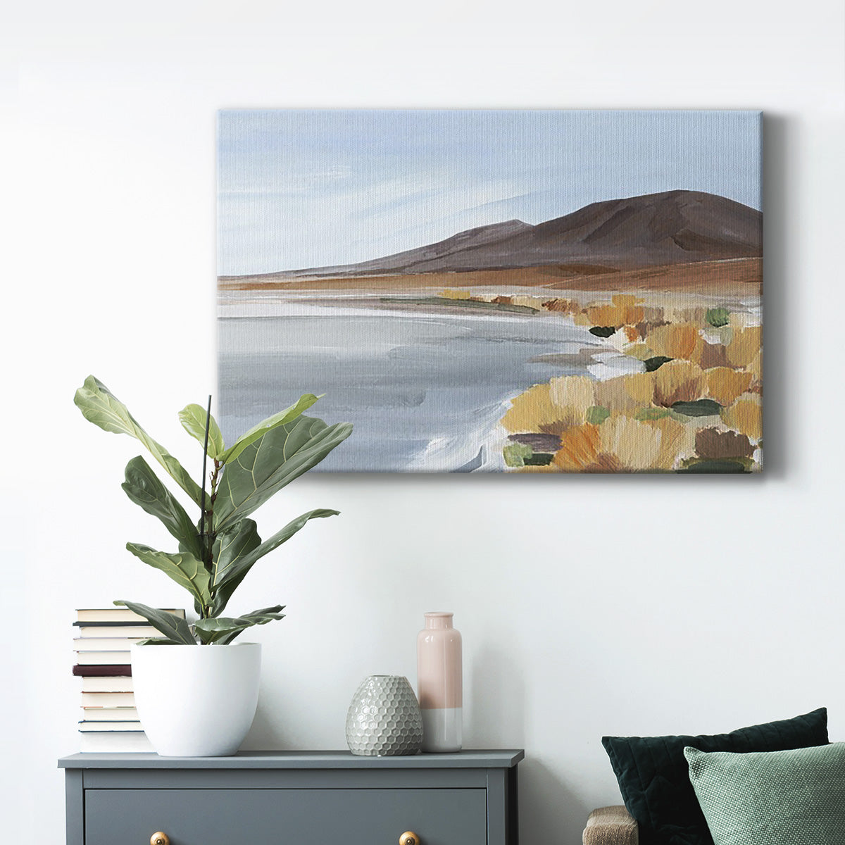 Desert Oasis Study I Premium Gallery Wrapped Canvas - Ready to Hang