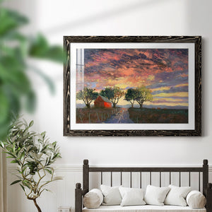 Fire in the Sky-Premium Framed Print - Ready to Hang